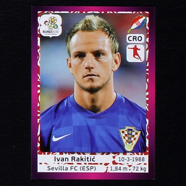 Rakitic Panini Sticker No. 388 - Euro 2012