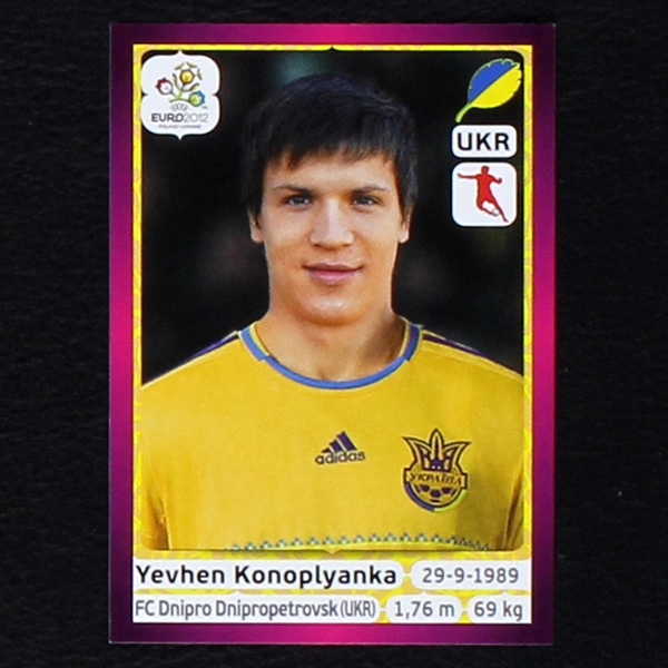 Konoplyanka Panini Sticker No. 416 - Euro 2012