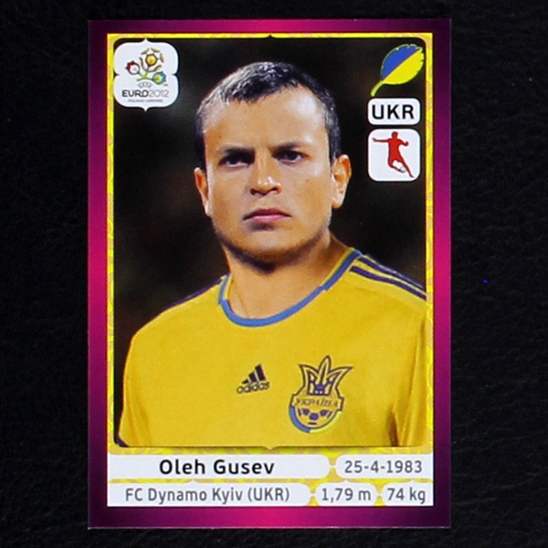 Gusev Panini Sticker No. 413 - Euro 2012