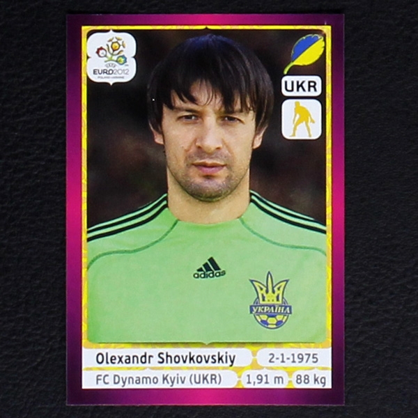 Shovkovskiy Panini Sticker No. 404 - Euro 2012