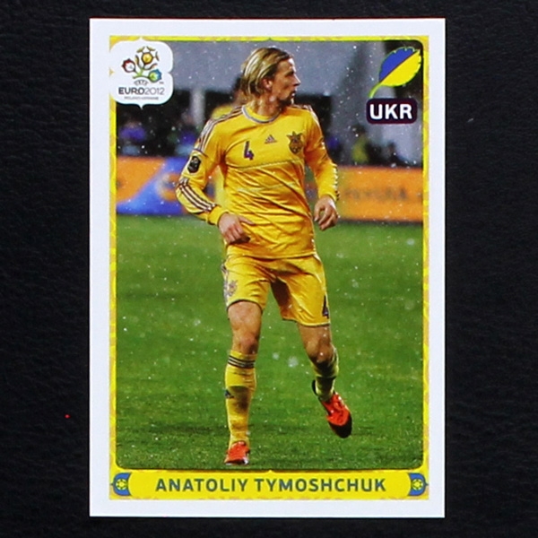 Tymoshchuk Panini Sticker No. 424 - Euro 2012