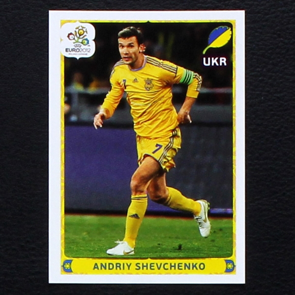 Shevchenko Panini Sticker No. 425 - Euro 2012