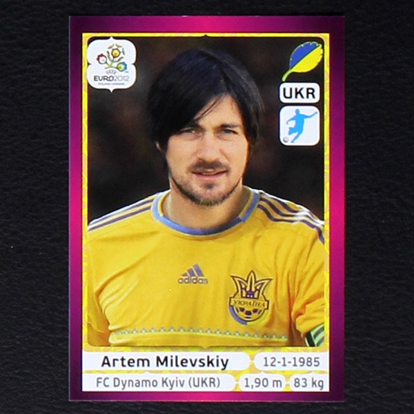 Milevskiy Panini Sticker No. 421 - Euro 2012