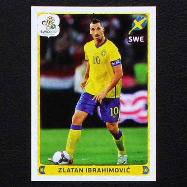 Ibrahimovic Panini Sticker No. 454 - Euro 2012