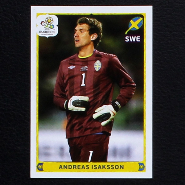 Isaksson Panini Sticker No. 452 - Euro 2012