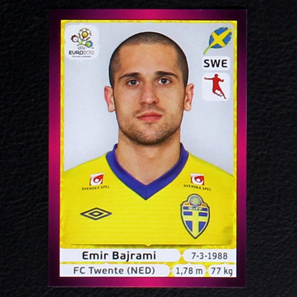 Bajrami Panini Sticker No. 447 - Euro 2012