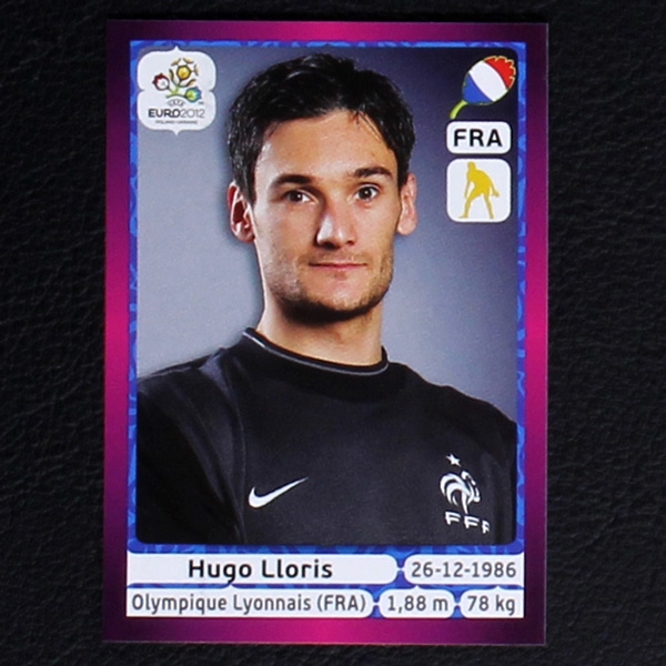 Lloris Panini Sticker No. 461 - Euro 2012