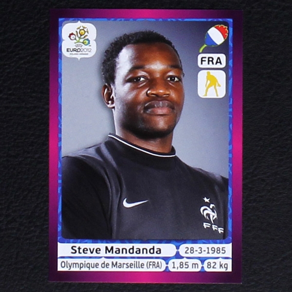 Mandanda Panini Sticker No. 462 - Euro 2012