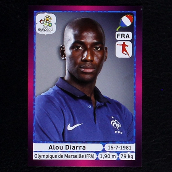 Diarra Panini Sticker No. 471 - Euro 2012