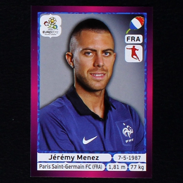 Menez Panini Sticker No. 475 - Euro 2012