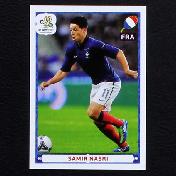 Nasri Panini Sticker No. 482 - Euro 2012