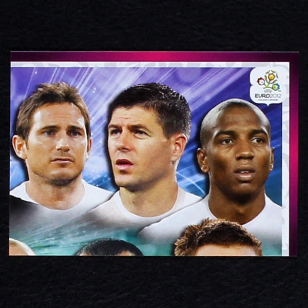 England Team Part 2 Panini Sticker No. 487 - Euro 2012