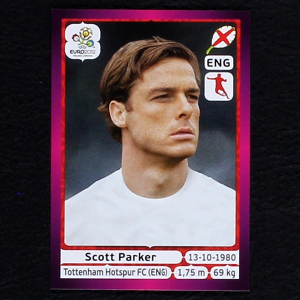 Parker Panini Sticker No. 501 - Euro 2012