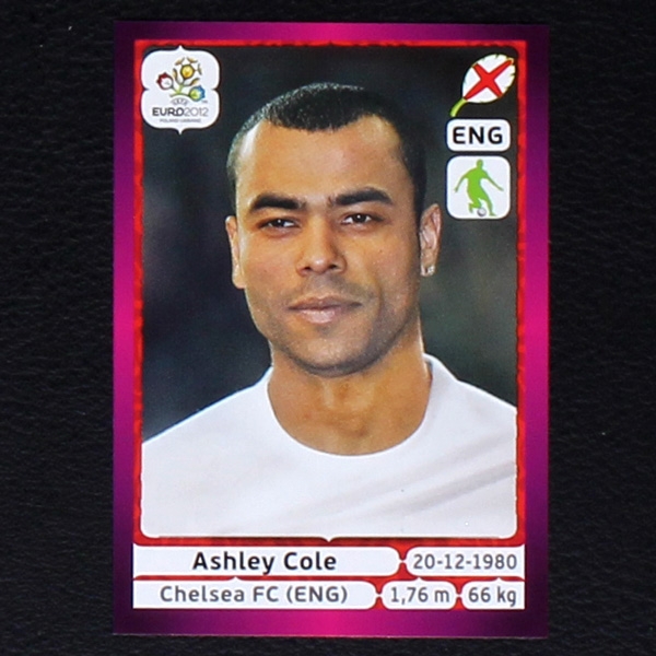 Cole Panini Sticker No. 493 - Euro 2012