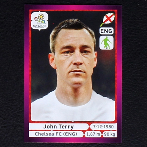 Terry Panini Sticker No. 492 - Euro 2012