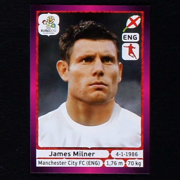 Milner Panini Sticker No. 504 - Euro 2012