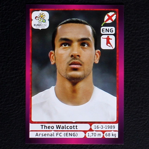 Walcott Panini Sticker No. 505 - Euro 2012