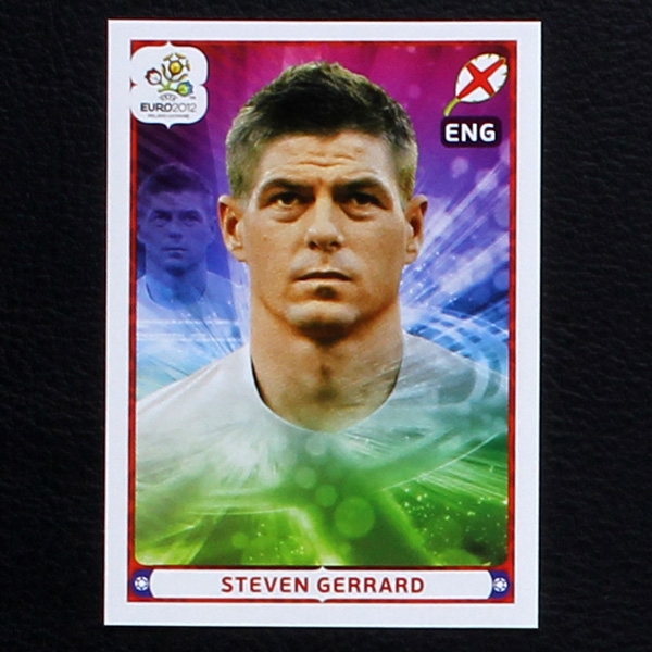 Gerrard Panini Sticker No. 510 - Euro 2012