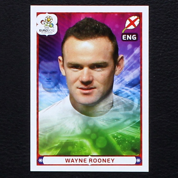 Rooney Panini Sticker No. 512 - Euro 2012