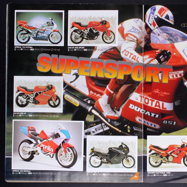 Moto Stickline Sticker Album komplett