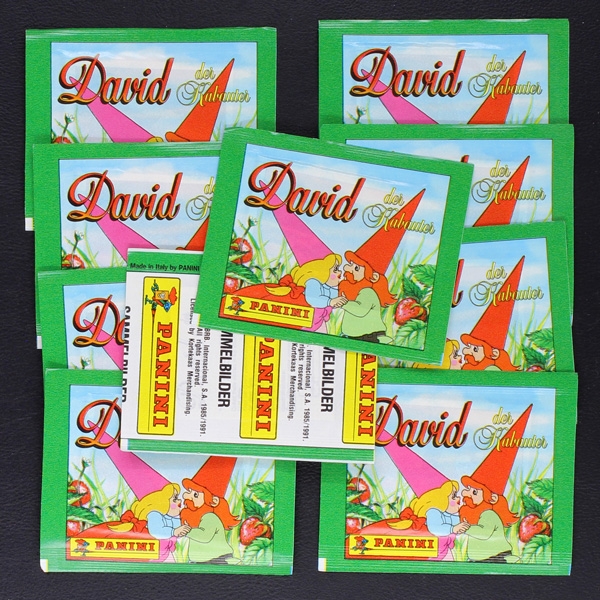 David der Kabauter Panini Sticker Tüten