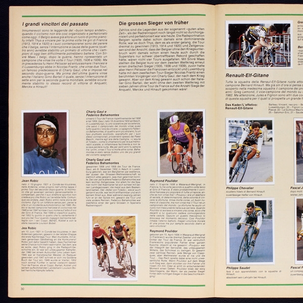 Ciclismo - Radsport Bergmann Sticker Album komplett