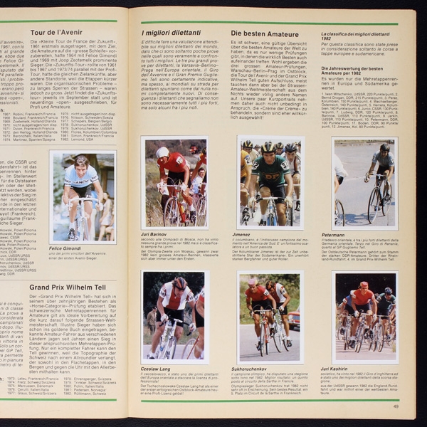 Ciclismo - Radsport Bergmann Sticker Album komplett