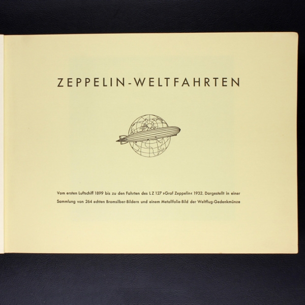Zeppelin-Weltfahrten Greiling 1933 Album komplett