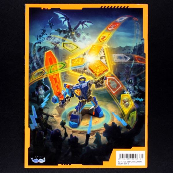 Nexo Knights LEGO Blue Ocean Sticker Album komplett