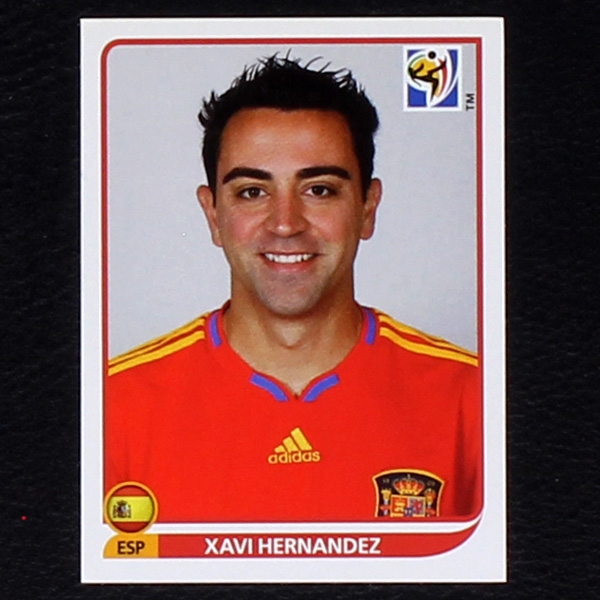 Xavi Hernandez Panini Sticker Nr. 573 - Coca Cola Version