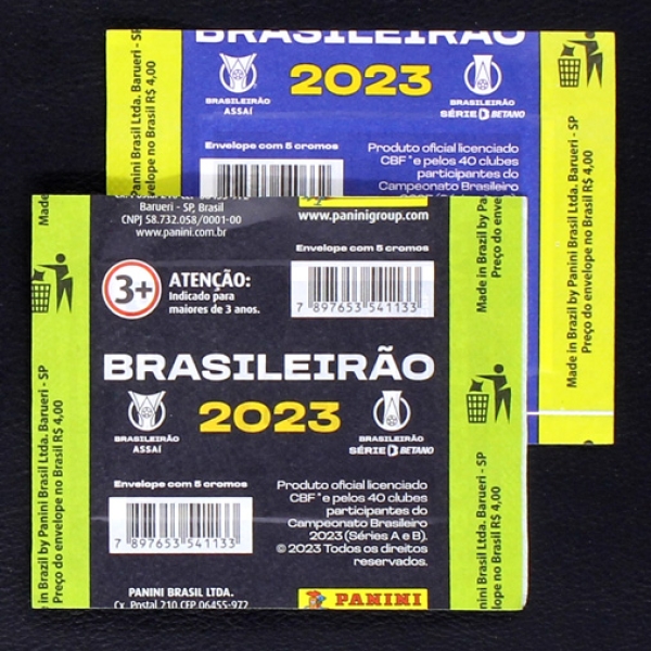 Brasileiro 2023 Panini sticker bag - 2 Versions