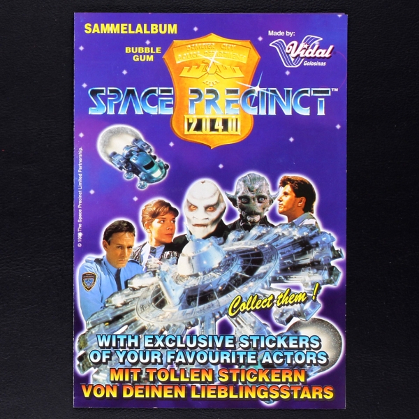 Space Precinct 2040 Vidal sticker Folder - Bubble Gum