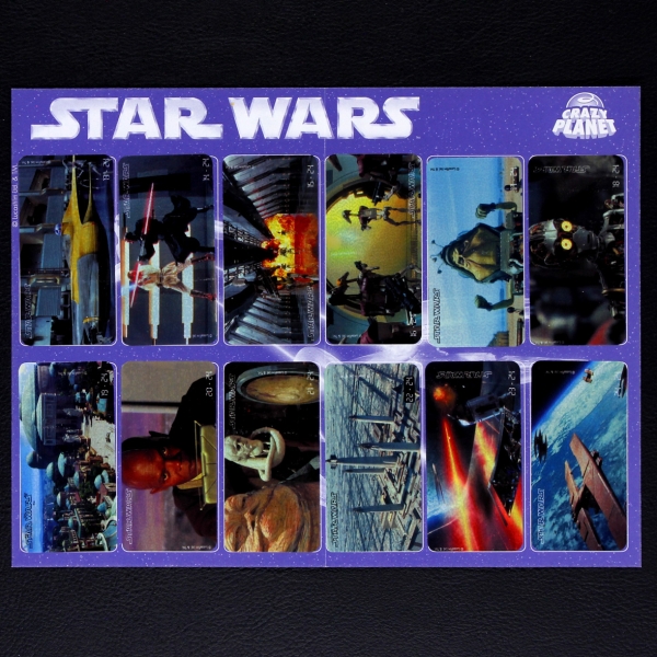 Star Wars Crazy Planet sticker Folder - Bubble Gum