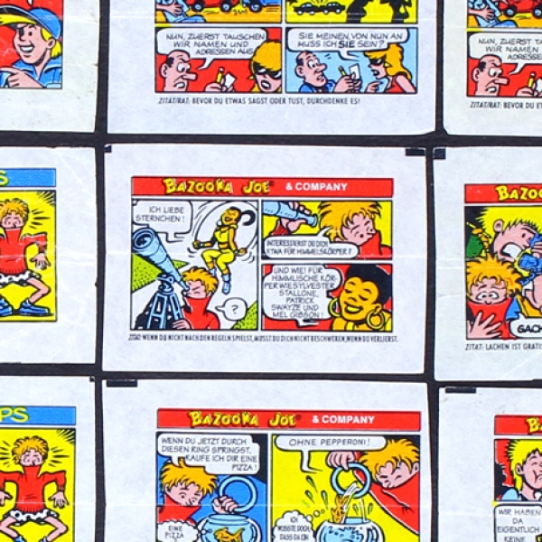 Bazooka Joe chewing gum pictures - Bubble Gum