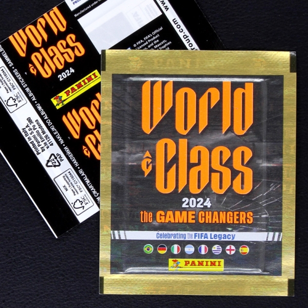 World Class 2024 Panini Sticker Tüte - ohne Barcode