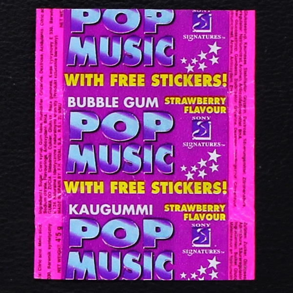 Pop Music Kuroczik Bubble Gum - Wrapper