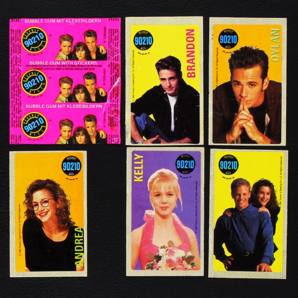 Beverly Hills 90210 Kuroczik Bubble Gum - Wrapper + Sticker