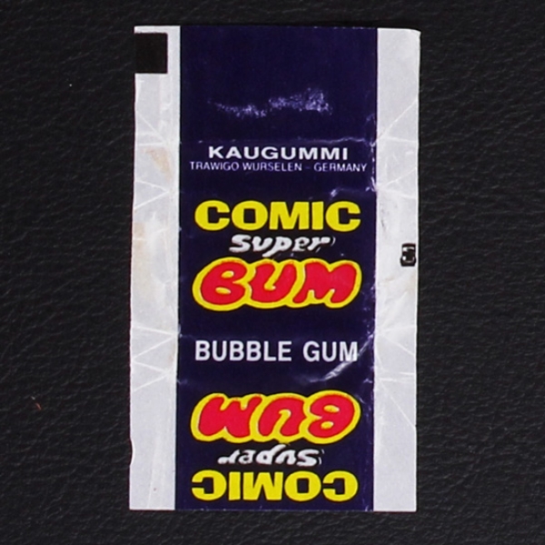 Comic Super Gum Trawigo Bubble Gum - Wrapper + 12 Bilder