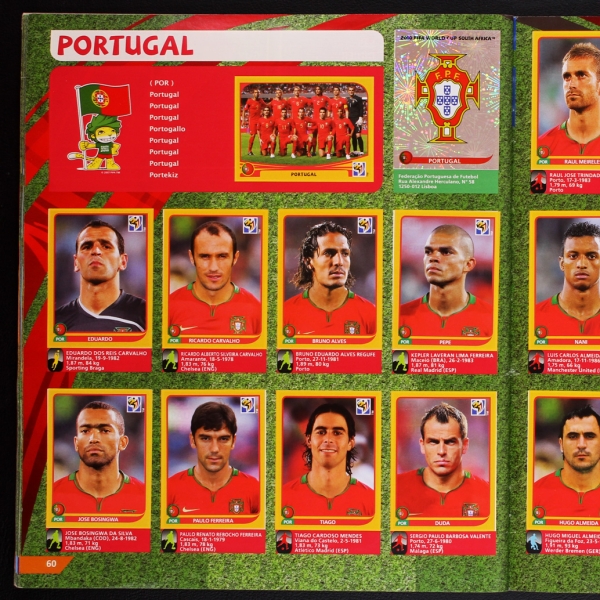 South Africa 2010 Panini Sticker Album komplett - Swiss Edition