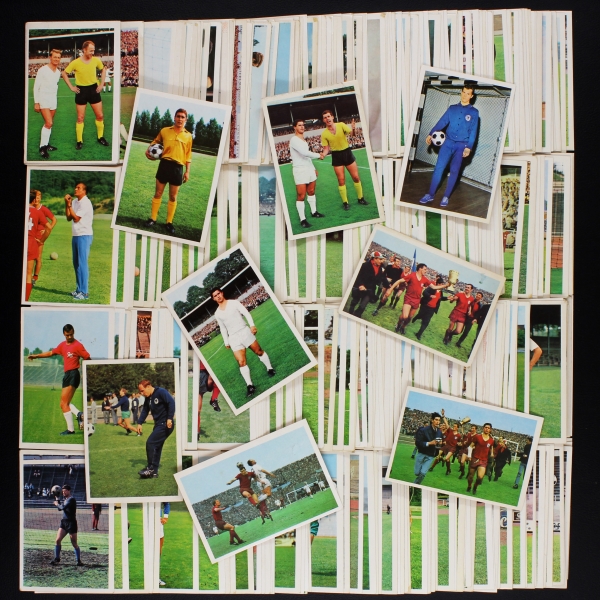 Fußball 1967 Bergmann Cards complete