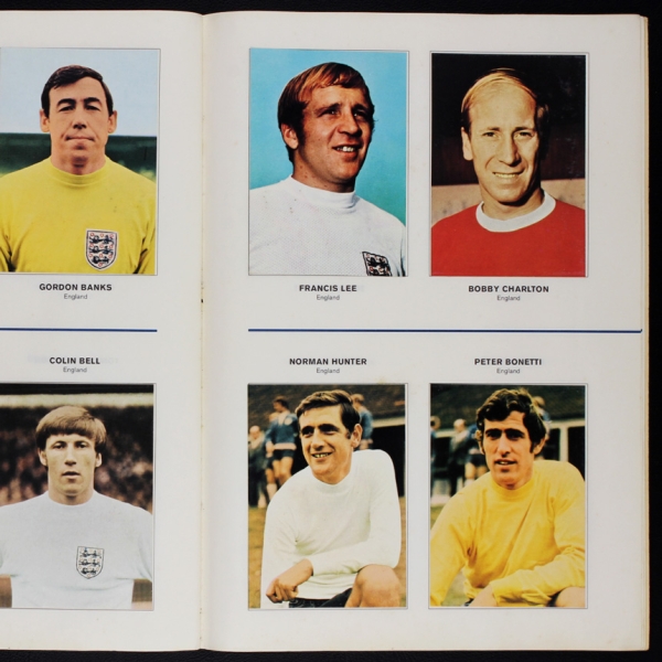 Mexico 70 Bergmann sticker album complete