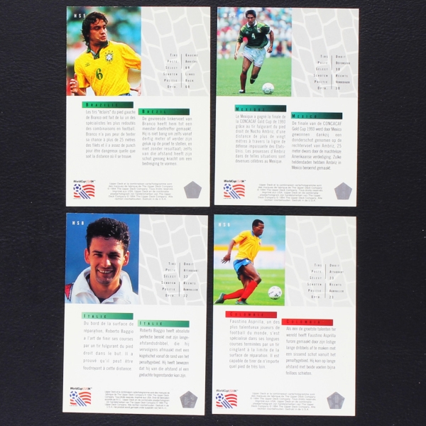 USA 94 Upper Deck 4 limited edition cards