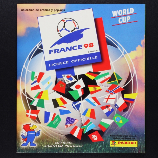 France 98 Panini Sticker Album