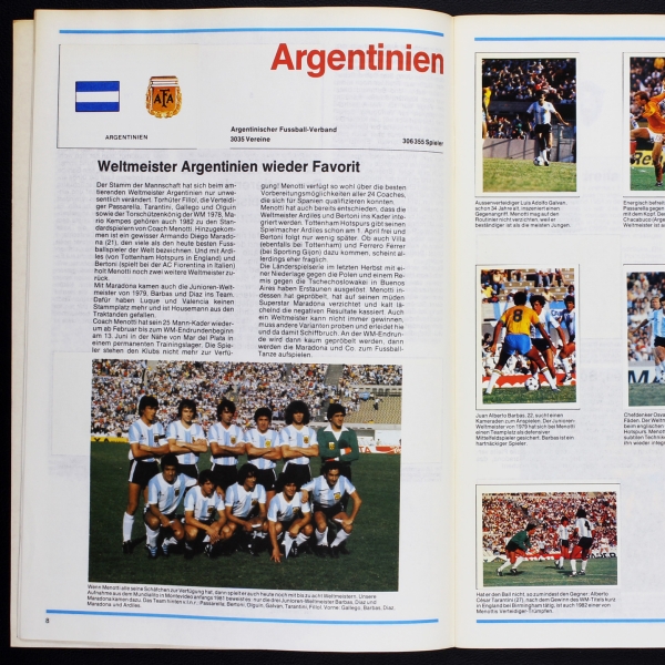 WM 82 Heinerle Sticker Album komplett