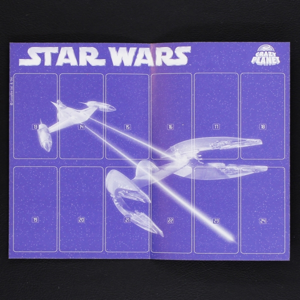 Star Wars Crazy Planet sticker Folder - Bubble Gum