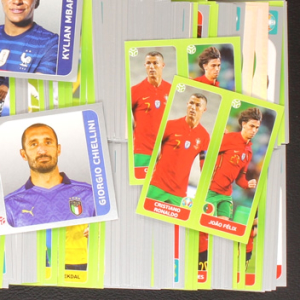 Euro 2020 Panini Album + 740 Sticker - Swiss Pearl Edition