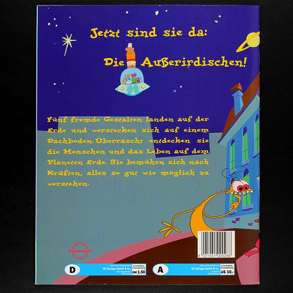 Ein Heim für Aliens DS Sticker Album komplett