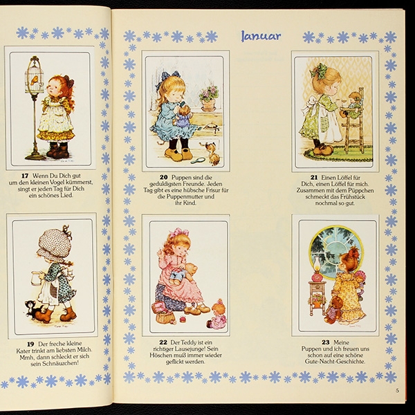 Sarah Kay Prima Press Sticker Album komplett