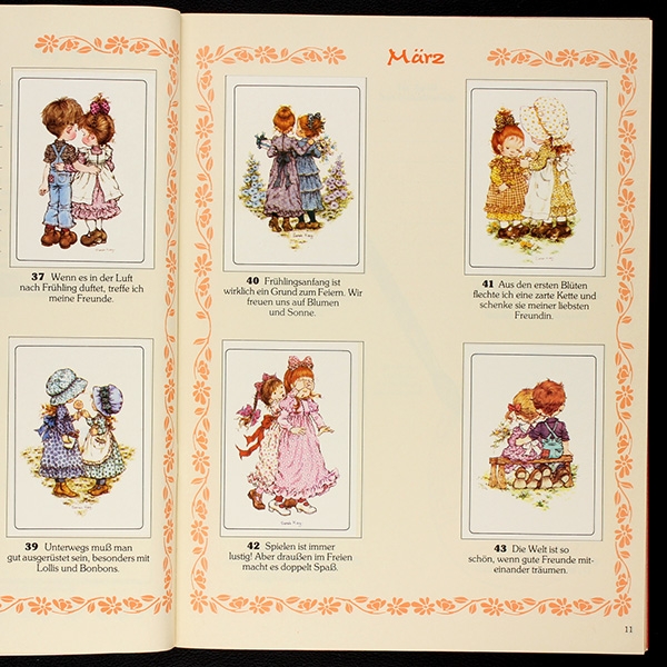 Sarah Kay Prima Press Sticker Album komplett