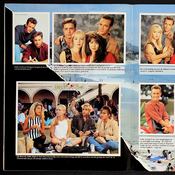 Beverly Hills 90210 Semic Sticker Album komplett - B NL